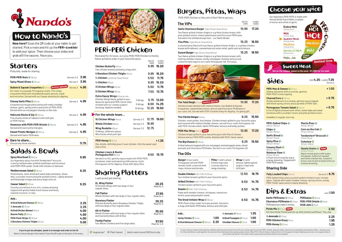 Menu Nando's Preston - Deepdale-1